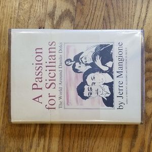 First Edition of "A Passion for Sicilians by Jerre Mangione"